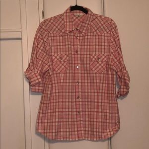 Pink Plaid Cabi Shirt